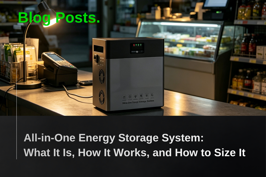 All-in-One Energy Storage System: What It Is, How It Works, and How to Size It
