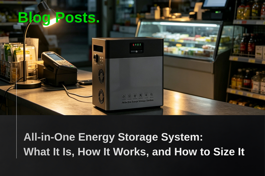 All-in-One Energy Storage System: What It Is, How It Works, and How to Size It