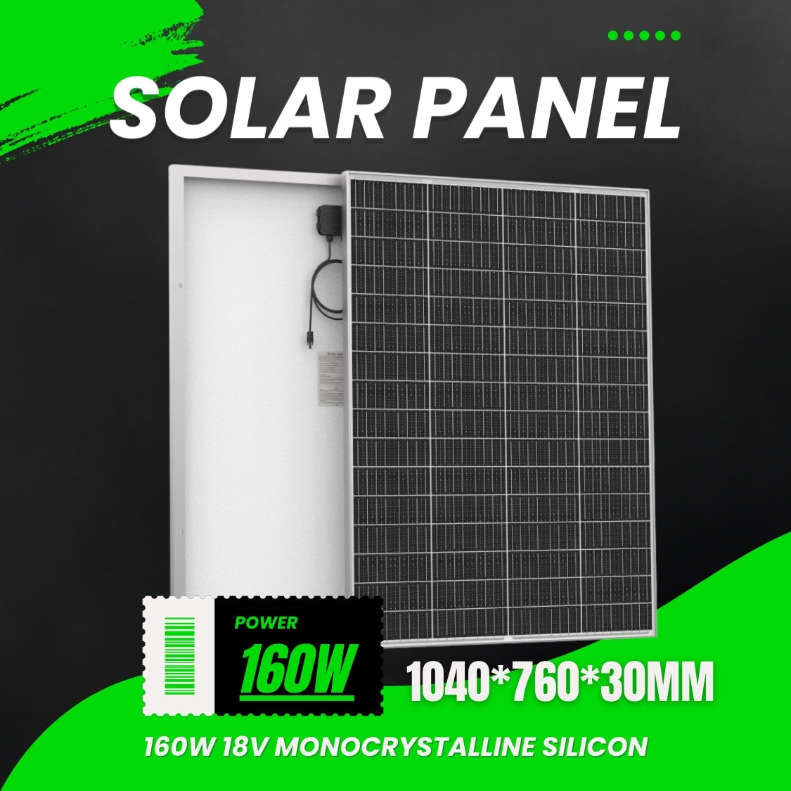 160w 1040x760x30mm - IPV Solar