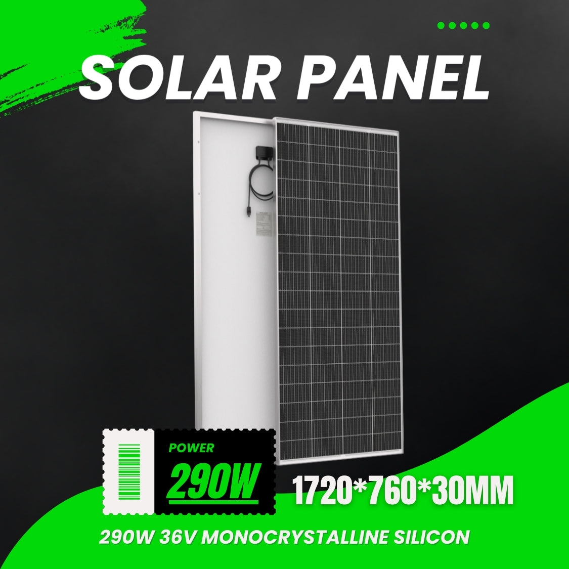 290w 1720x760x30mm - IPV Solar