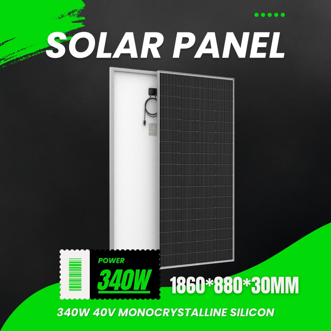 340w 1860x880x30mm - IPV Solar