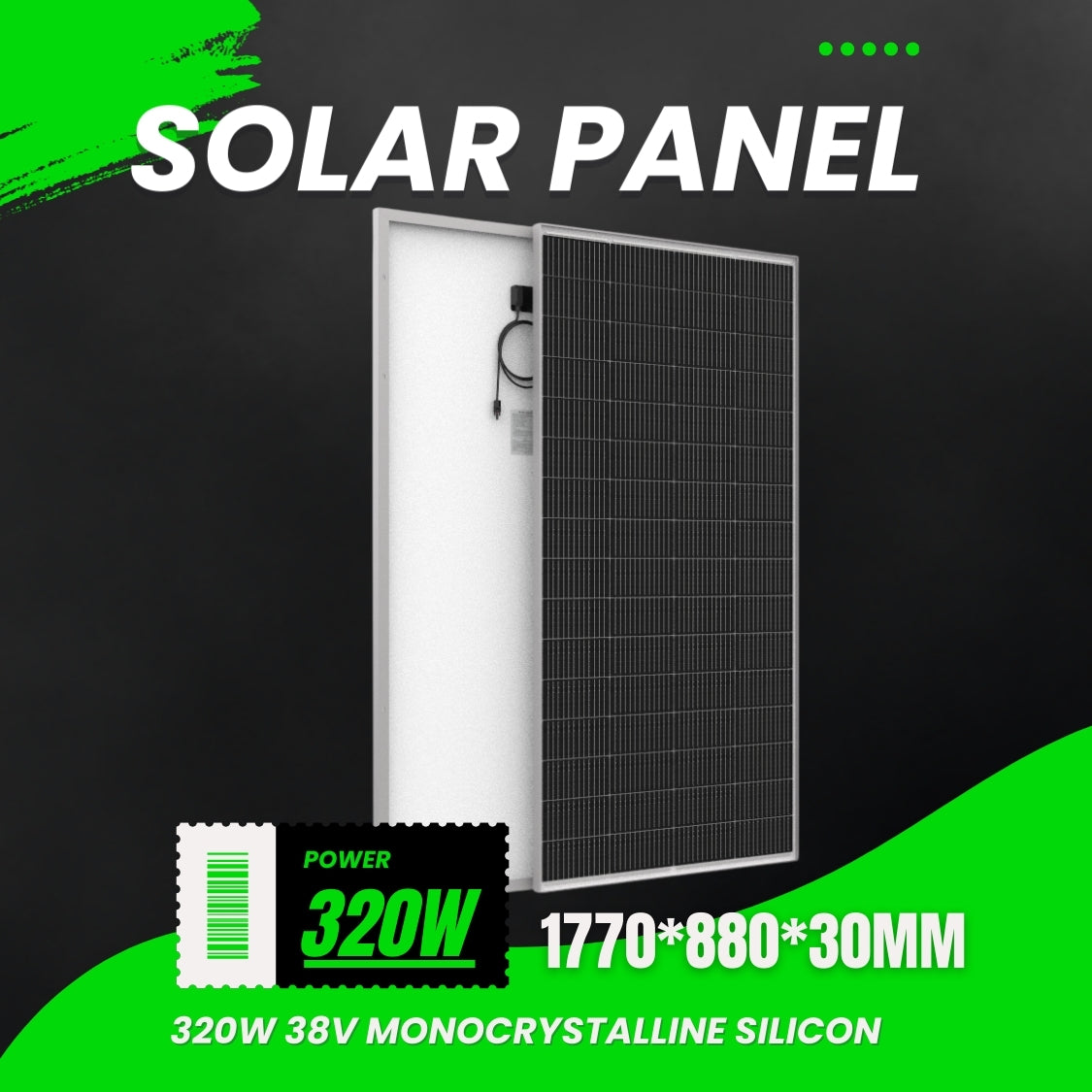 320w 1770x880x30mm - IPV Solar