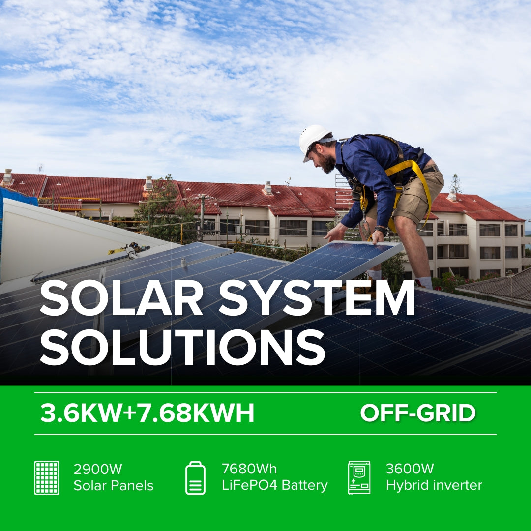 3.6KW+7.68KWH Solar System Solutions - IPV Solar