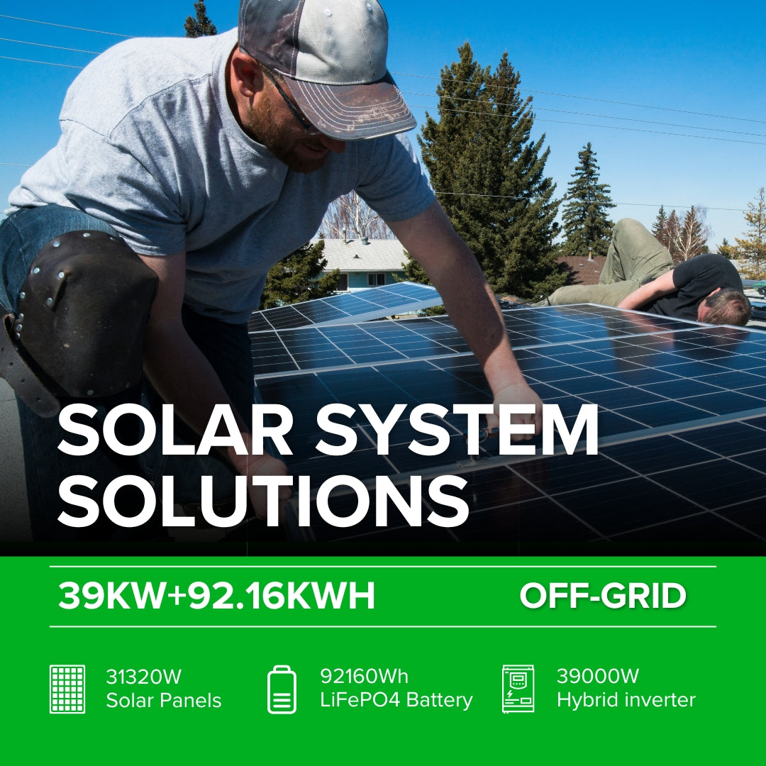 39KW+92.16KWH Solar System Solutions - IPV Solar
