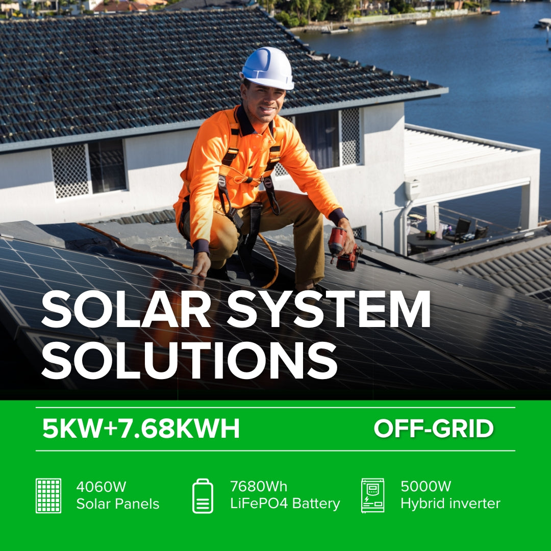 5KW+7.68KWH Solar System Solutions - IPV Solar