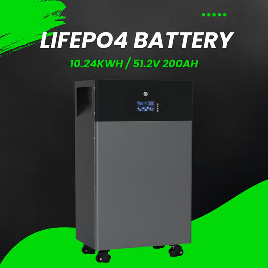 10.24KWh LiFePO4 Battery - IPV Solar